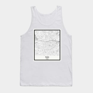 Map of Dublin - Ireland Tank Top